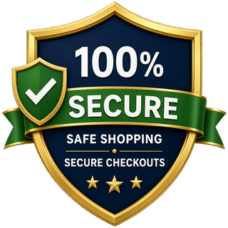 100% Secure — Safe shopping, secure checkouts